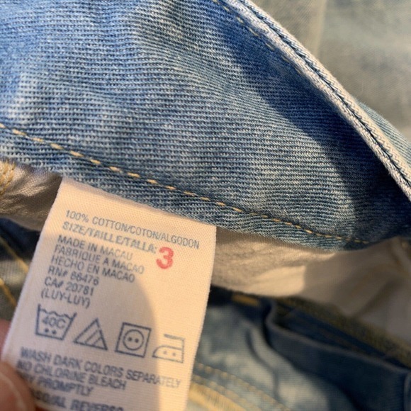 Vtg Y2K 90’s Tommy Hilfiger Relaxed Capri Jeans 3 Womens Juniors Crop NWT! - Picture 8 of 12
